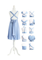 Dusty Blue Multiway Convertible Infinity Dress