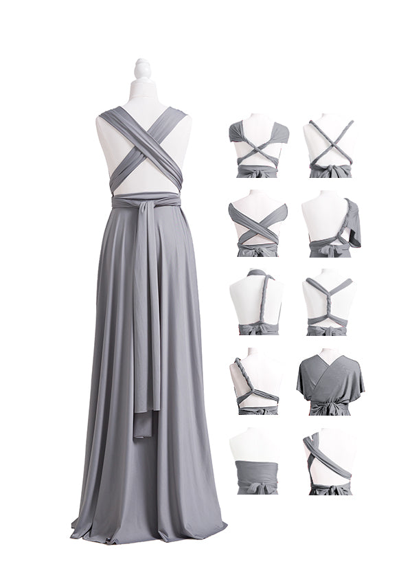 Grey Multiway Infinity Dress