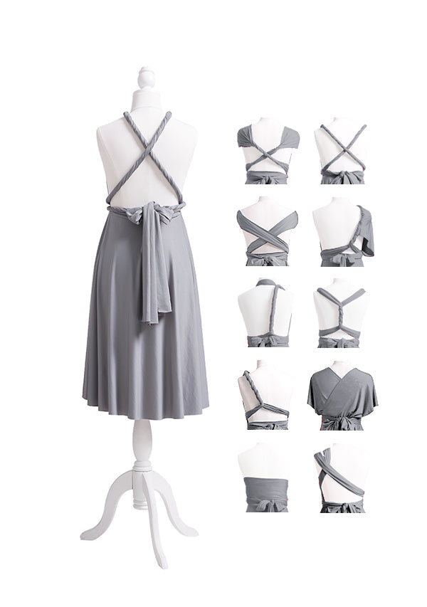 Grey Multiway Infinity Dress
