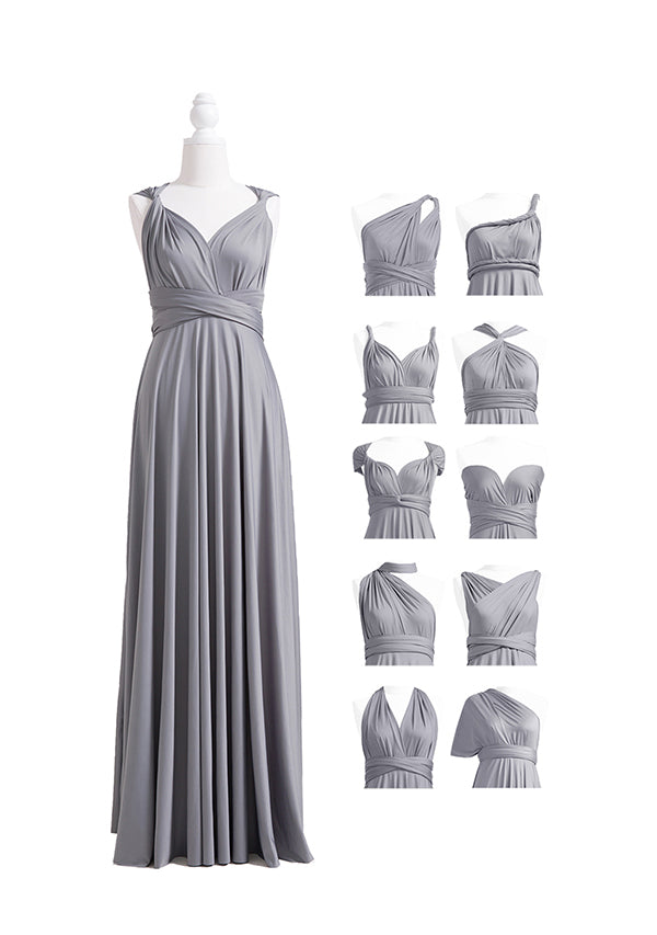 Grey Multiway Infinity Dress