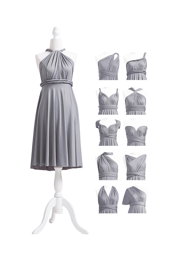 Grey Multiway Infinity Dress