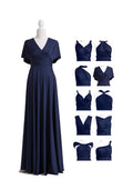 Navy Blue Multiway Infinity Dress