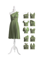 Olive Green Multiway Infinity Dress