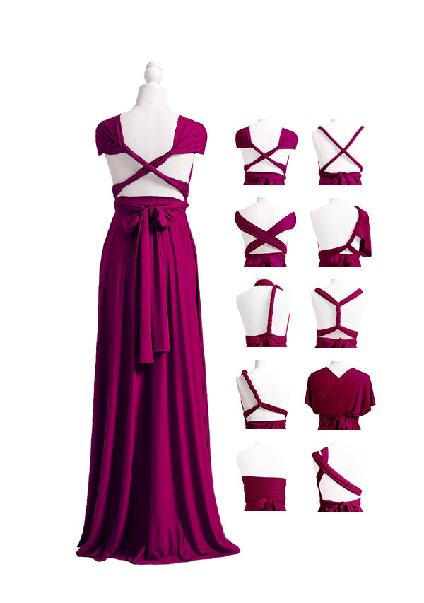 Plum Multiway Infinity Dress