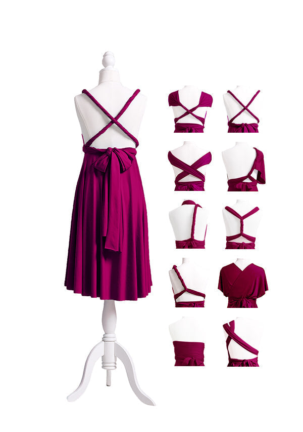 Plum Multiway Infinity Dress