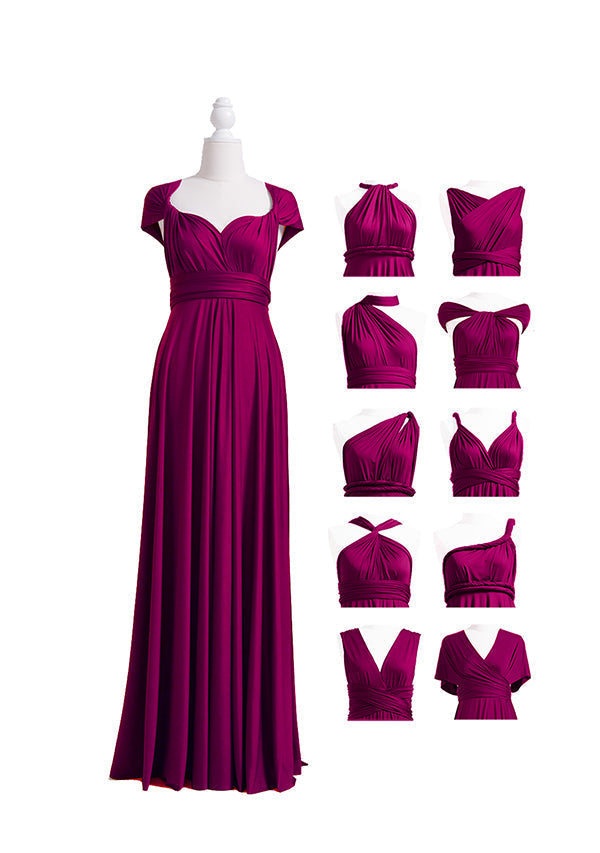 Plum Multiway Infinity Dress