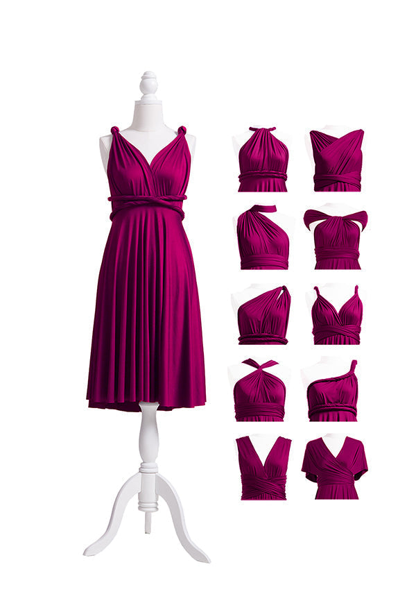 Plum Multiway Infinity Dress