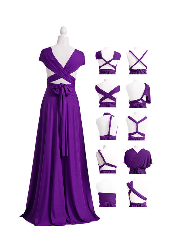 Purple Multiway Infinity Dress