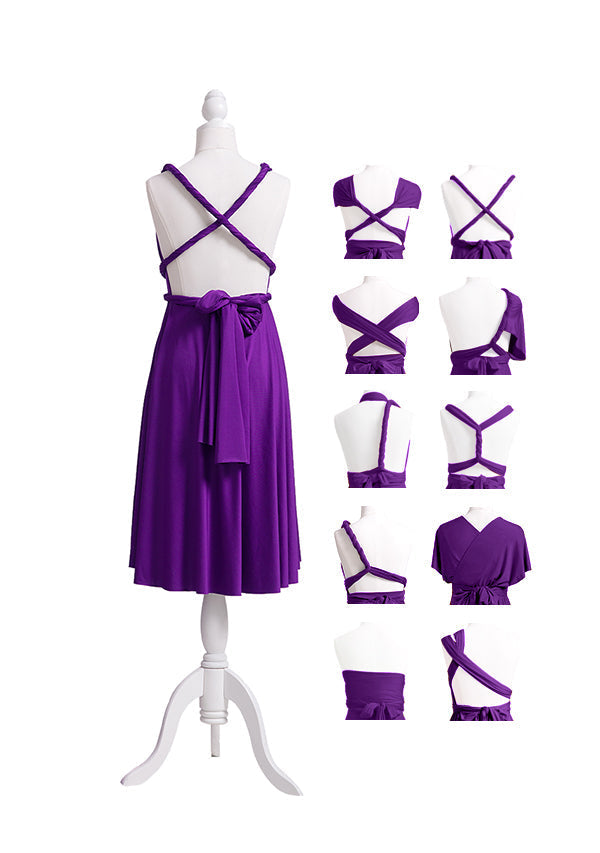 Purple Multiway Infinity Dress