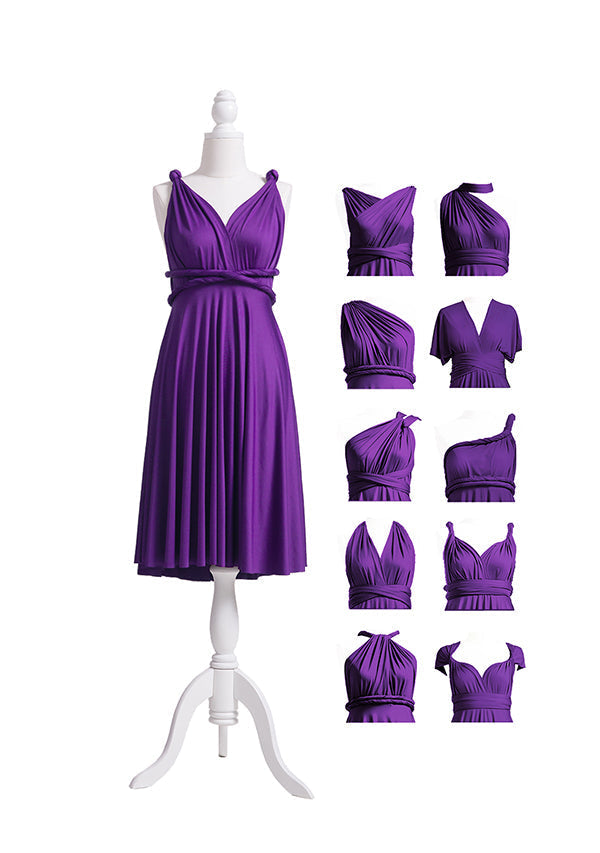 Purple Multiway Infinity Dress
