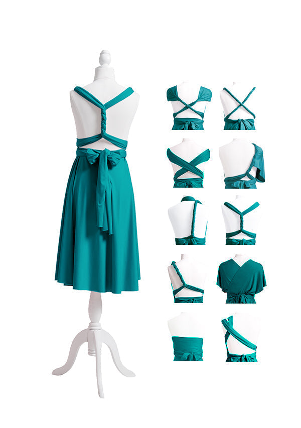 Teal Multiway Infinity Dress