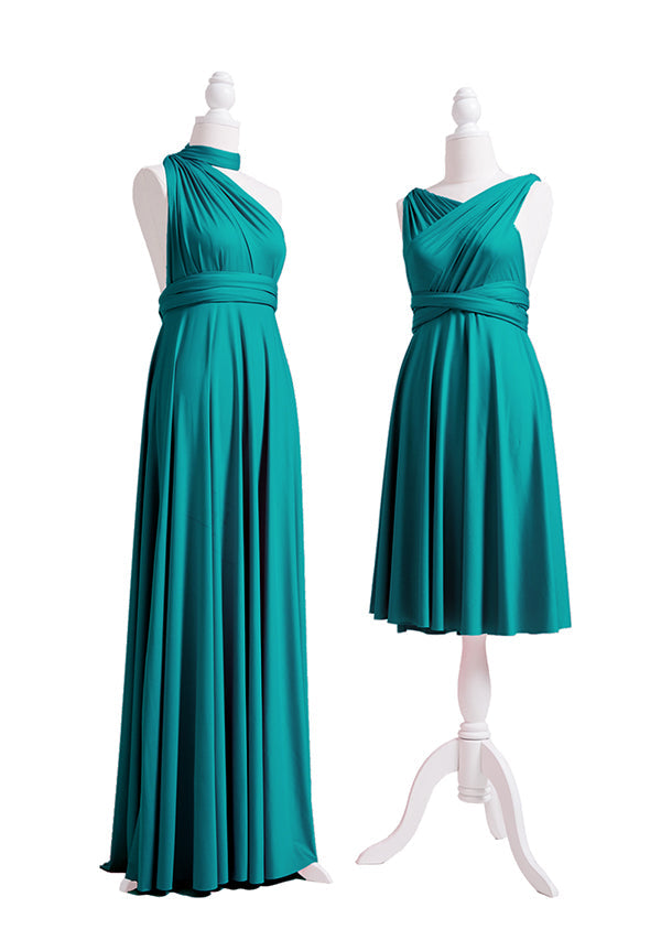 Teal Multiway Infinity Dress