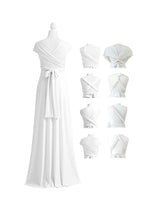 Ivory White Multiway Convertible Infinity Dress