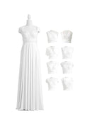 Ivory White Multiway Convertible Infinity Dress