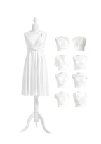Ivory White Multiway Convertible Infinity Dress