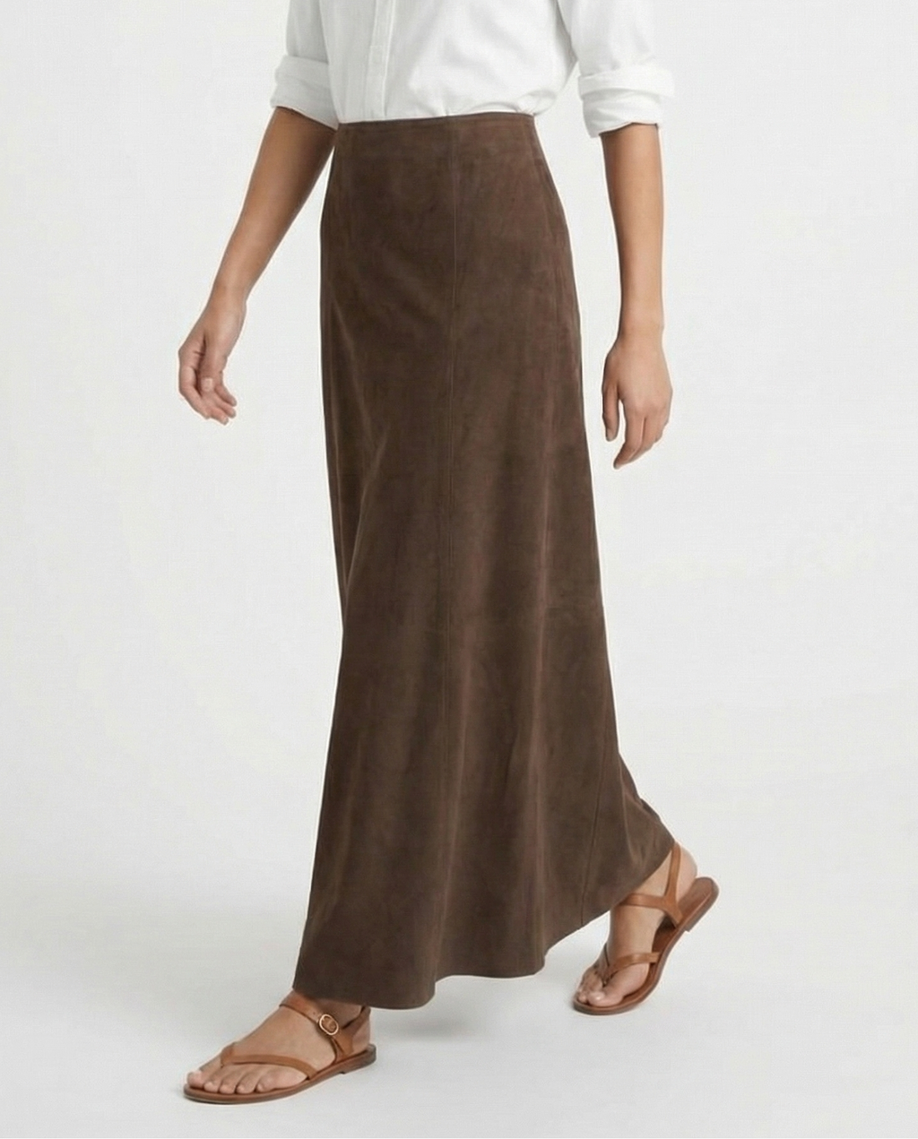 The Kiera Suede Skirt