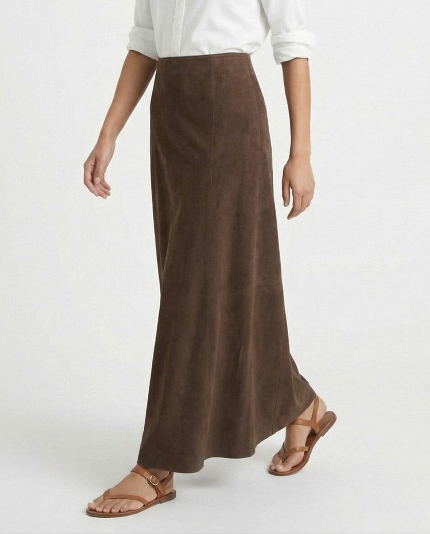The Kiera Suede Skirt