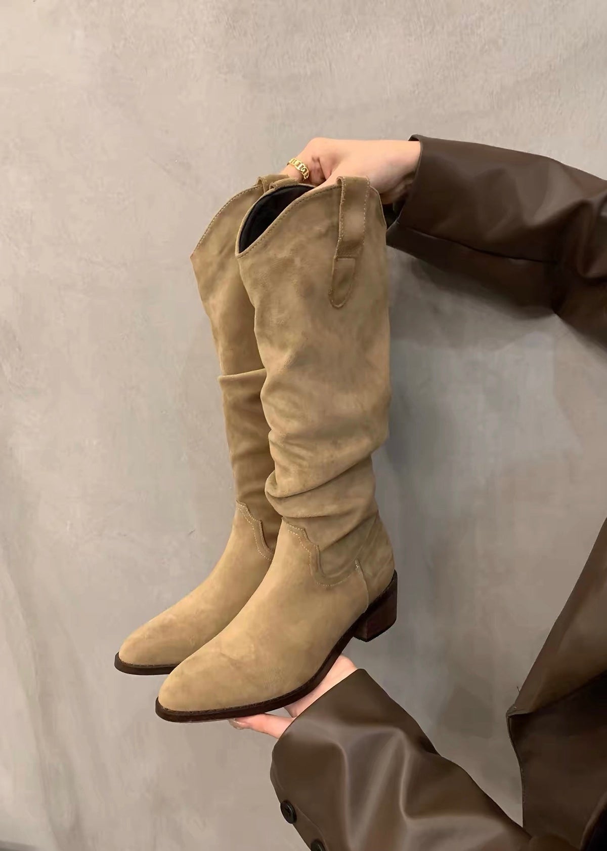 Velvet Haze Boots