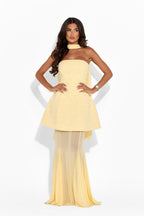 AURELIA Mini Pearl Dress & Neck scarf
