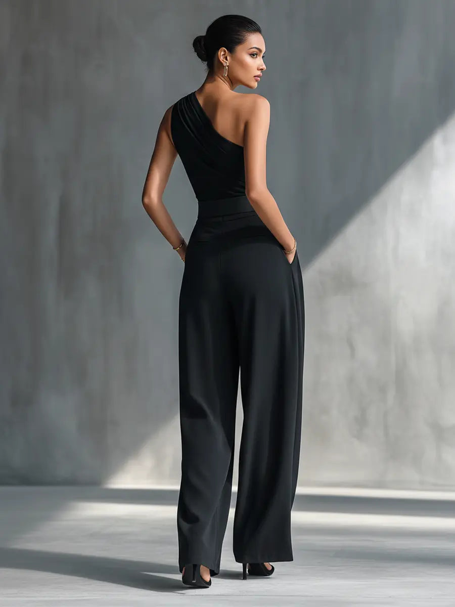 Naomi | Knit Top Wide-Leg Pants Set