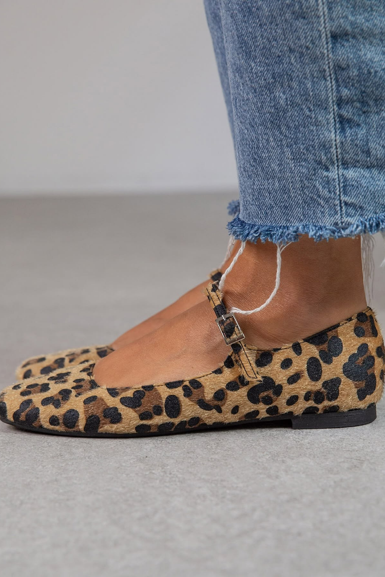 Lena | Ballerinas with Closure and Adjustable Strap