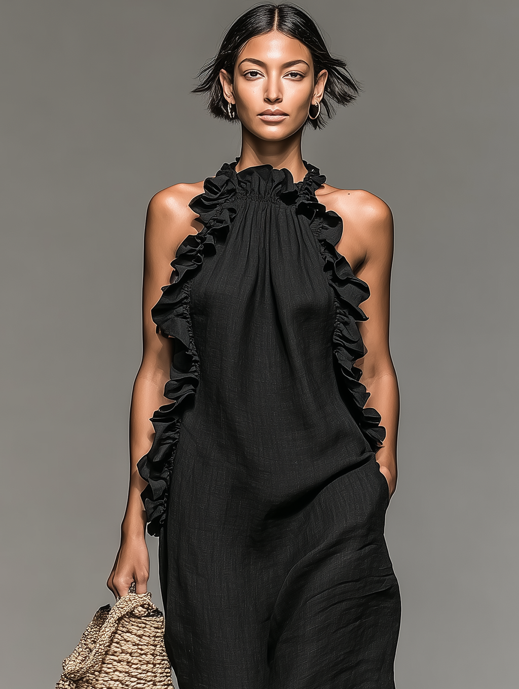 LÉA | MAXI DRESS WITH POCKETS