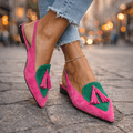 LORENA | SANDALS WITH STRAPS & TASSEL DETAILS