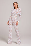 Bella White Jumpsuit