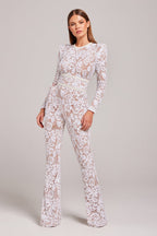 Bella White Jumpsuit