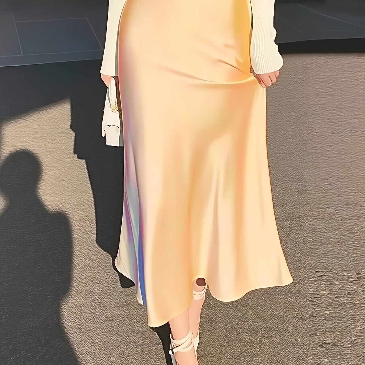 Satin Mermaid Skirt