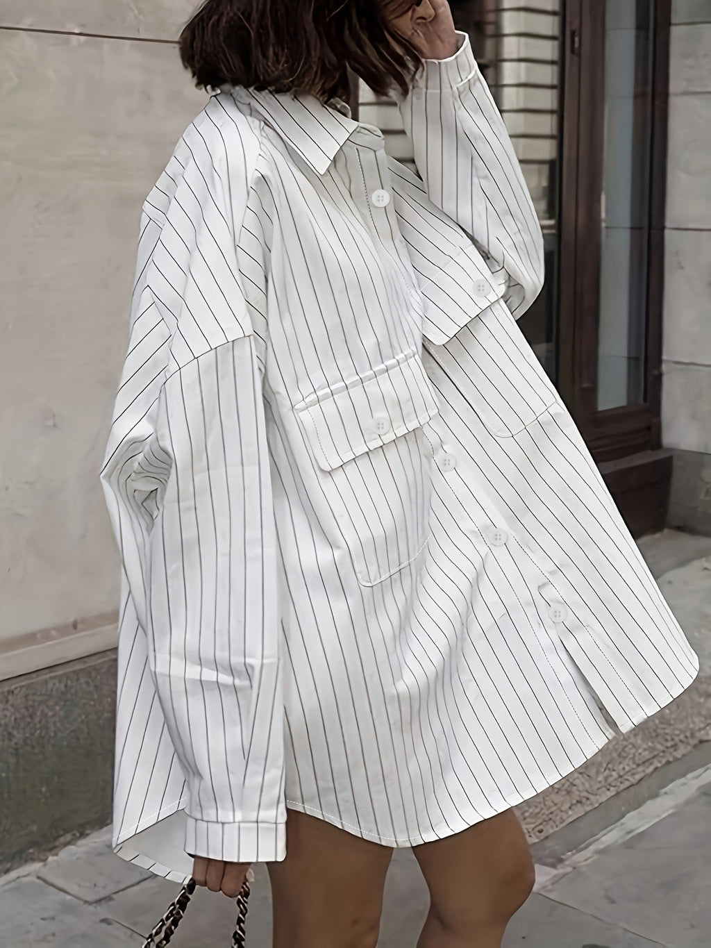 Oversized Long Sleeve Shirt