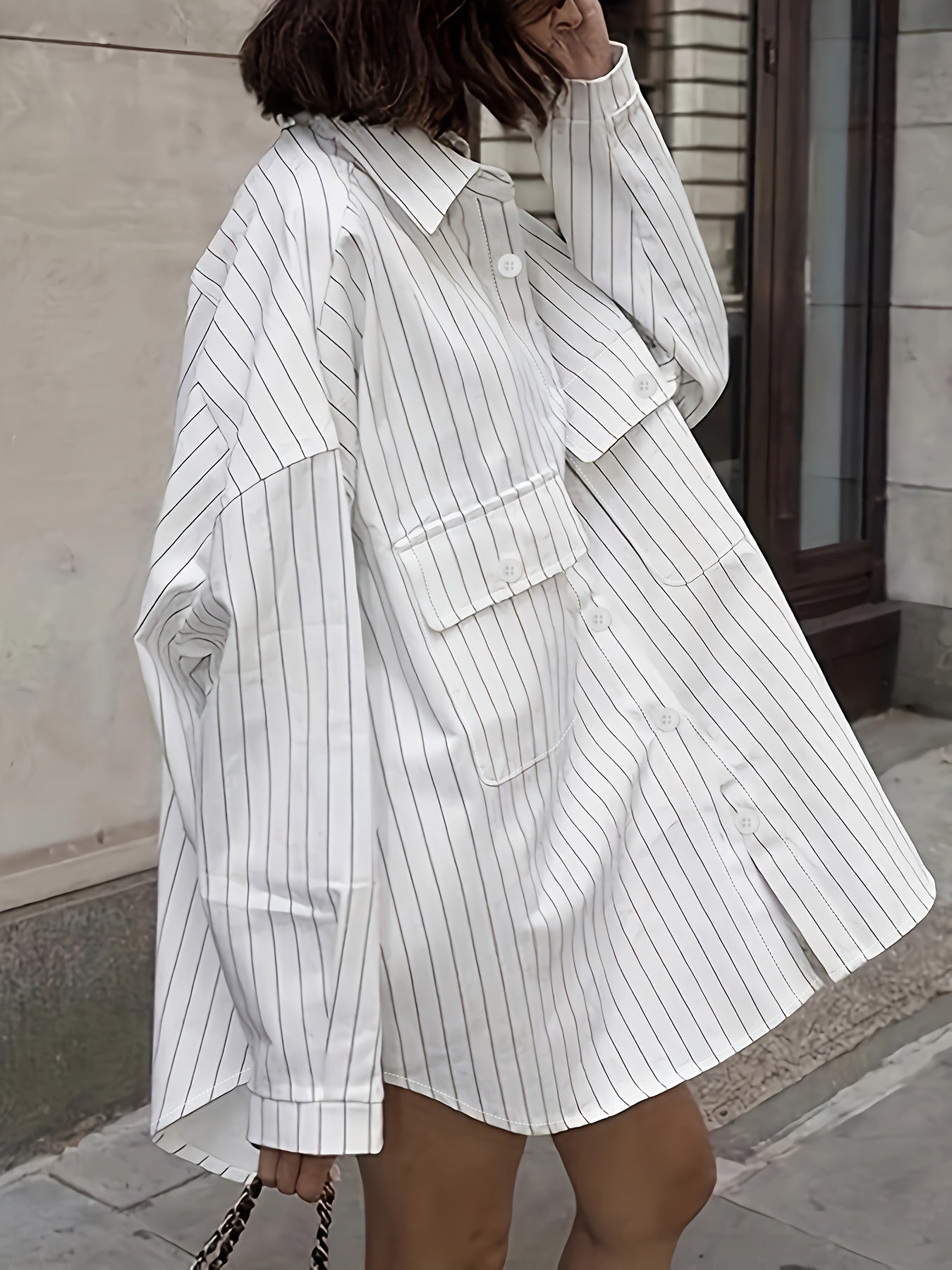 Oversized Long Sleeve Shirt
