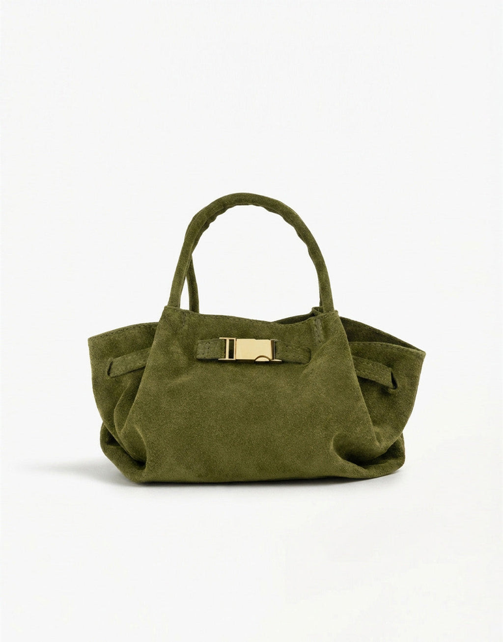 Army Groene Suede Shopper - Tas