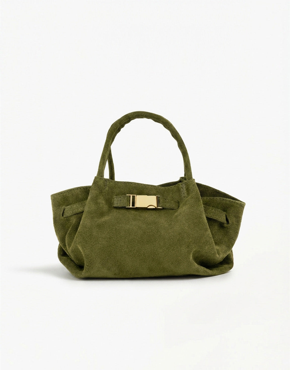 Army Groene Suede Shopper - Tas