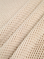 Knit Hollow Solid Tank Top