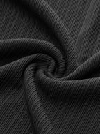 Metal Detail Pleated Blouse