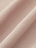 "LISA" Semi-Sheer Chiffon Ruffle Dress With Outer Cape