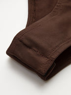 Satin Collared Long Sleeve Bodysuit
