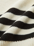 Cropped Stripe Sweater Vest