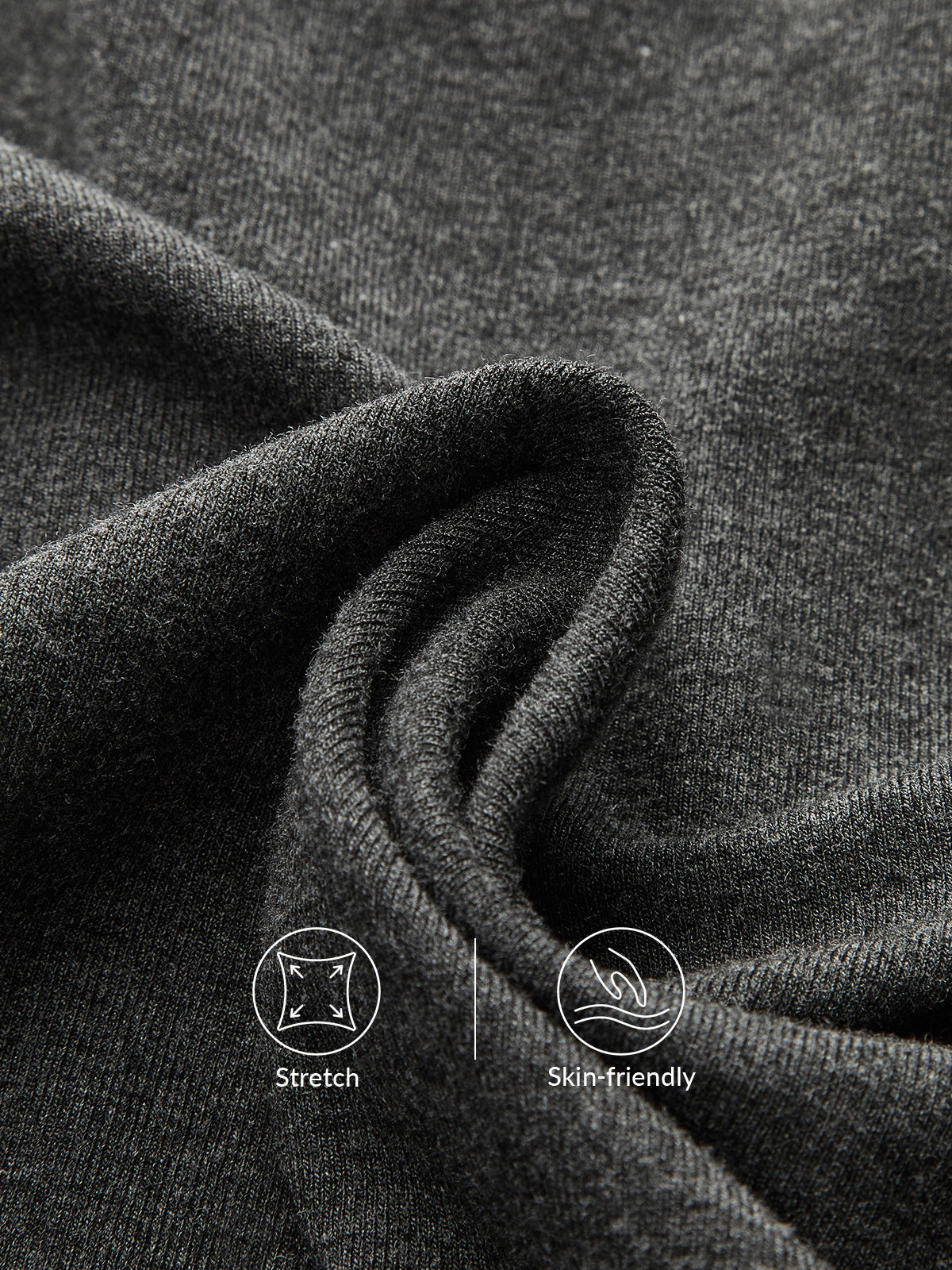 Mock Neck Button Long Sleeve T-Shirt