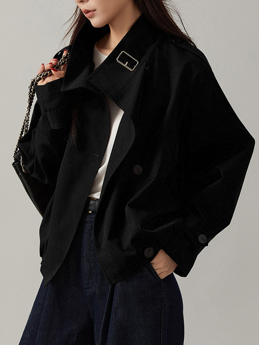 Vintage Loose Trench Coat