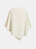 Knot-Front Wrap Cloak