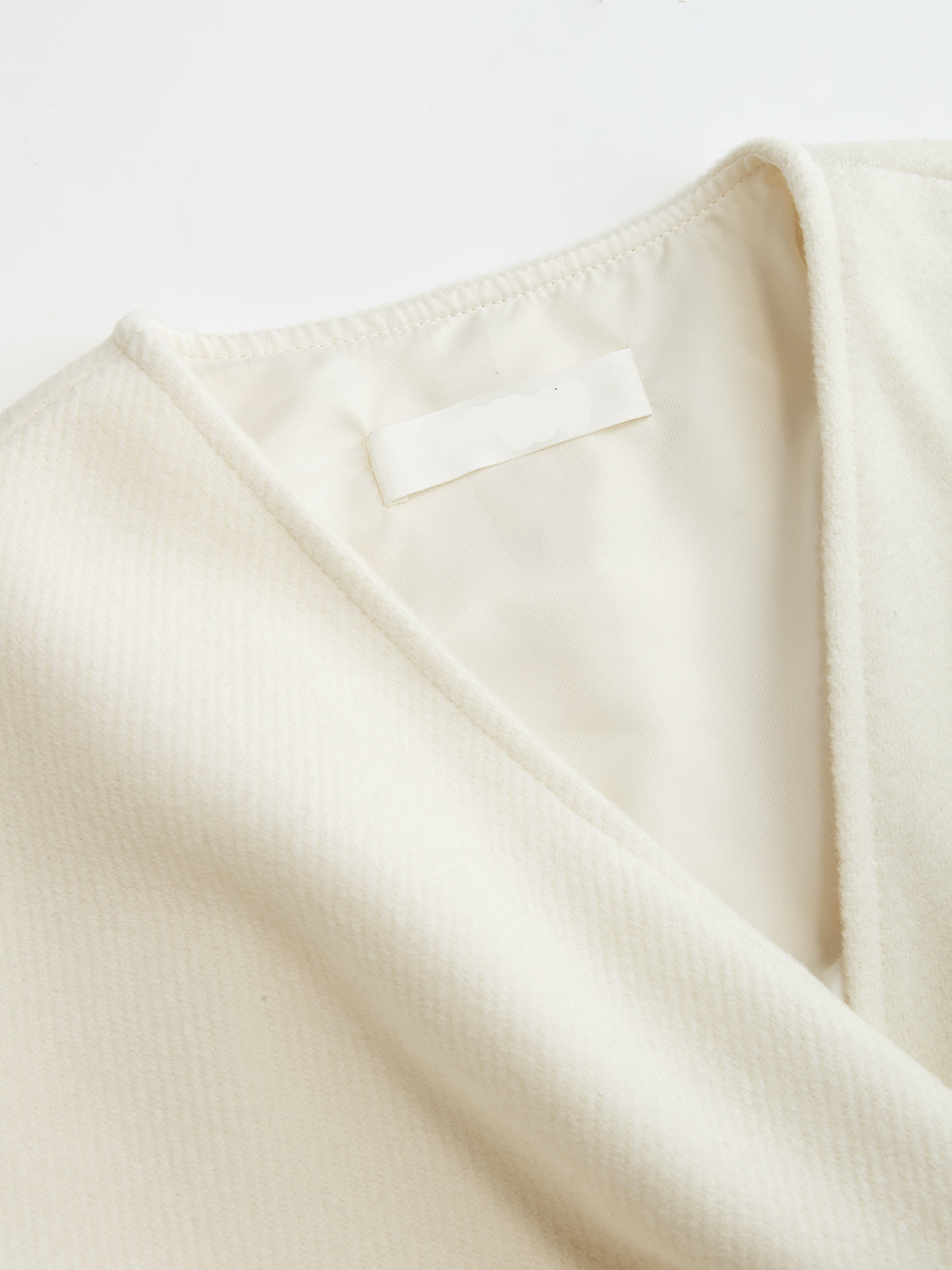 Knot-Front Wrap Cloak