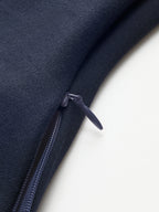 Color-Block Ruched Long-Sleeve Top