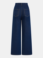 Denim Wide-Leg Jeans