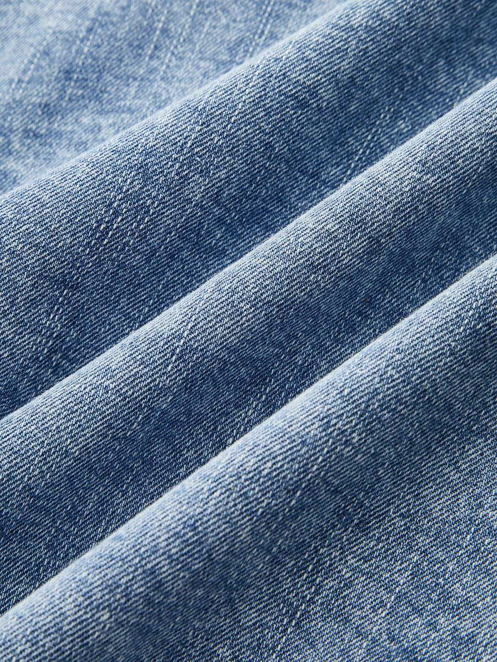 Tie Neck Sleeveless Denim Shirt