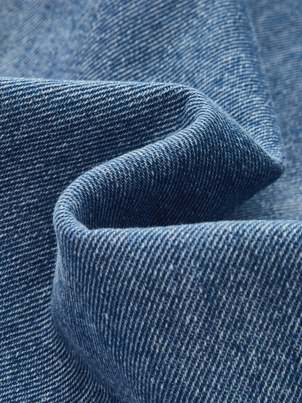 Multi Pocket Wide Leg Denim Pants