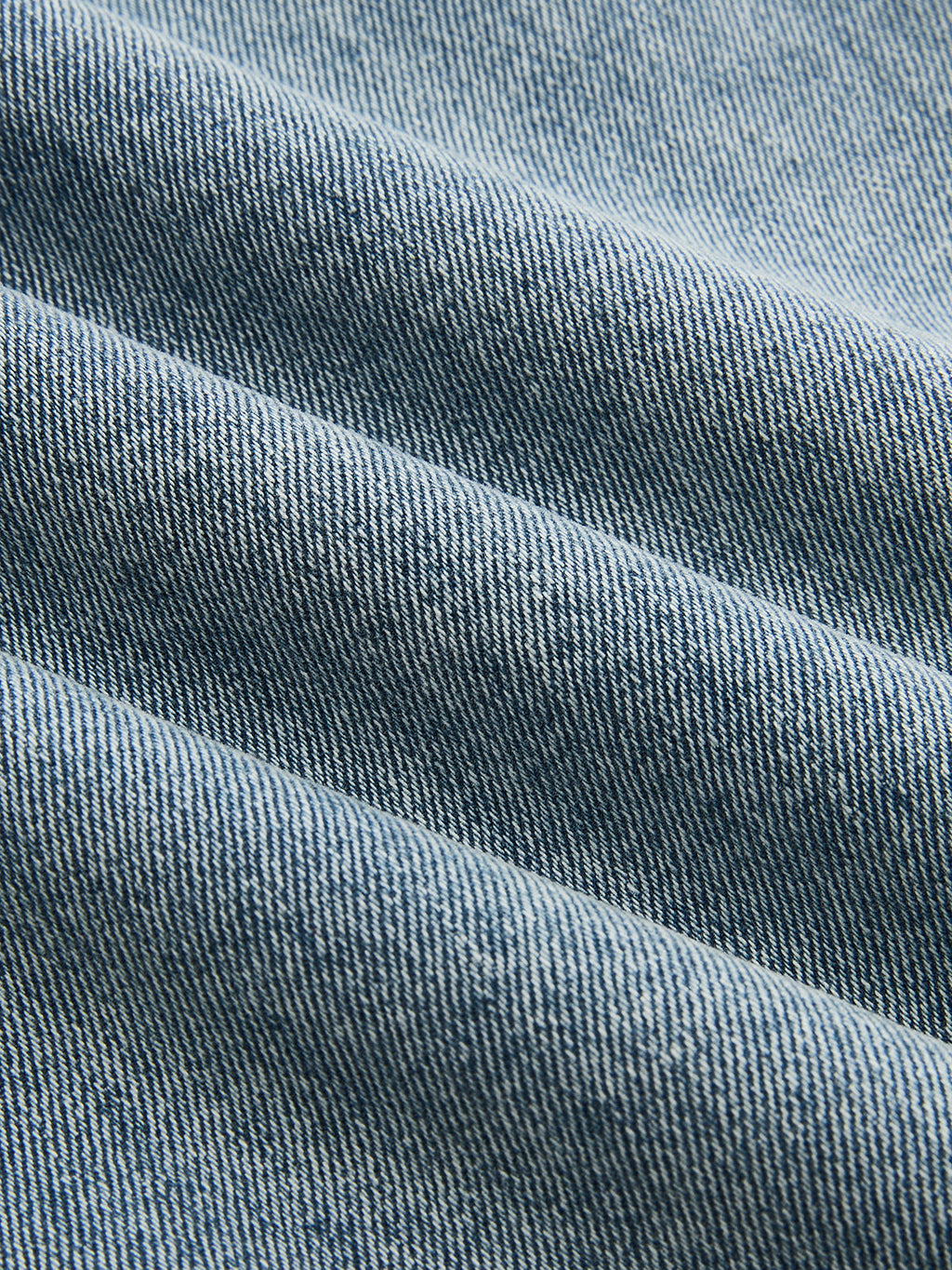 Asymmetric Mid-Waist Straight-Leg Jeans