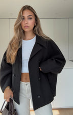 OVERSIZED JACKET BLACK