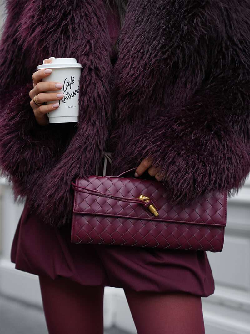 Violetta Woven Clutch